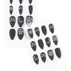 Spirit Halloween Pentagram Press On Nails