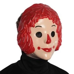 Spirit Halloween Vintage Rag Doll Half Mask 5 Spirit Halloween Vintage Rag Doll Half Mask -Cheap Trick Or Treat Hub Store 01548734 c