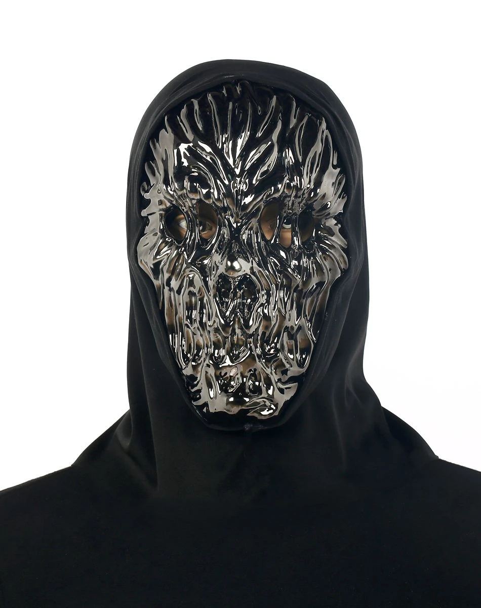 Spirit Halloween Metallic Ghoul Full Mask 1 Spirit Halloween Metallic Ghoul Full Mask