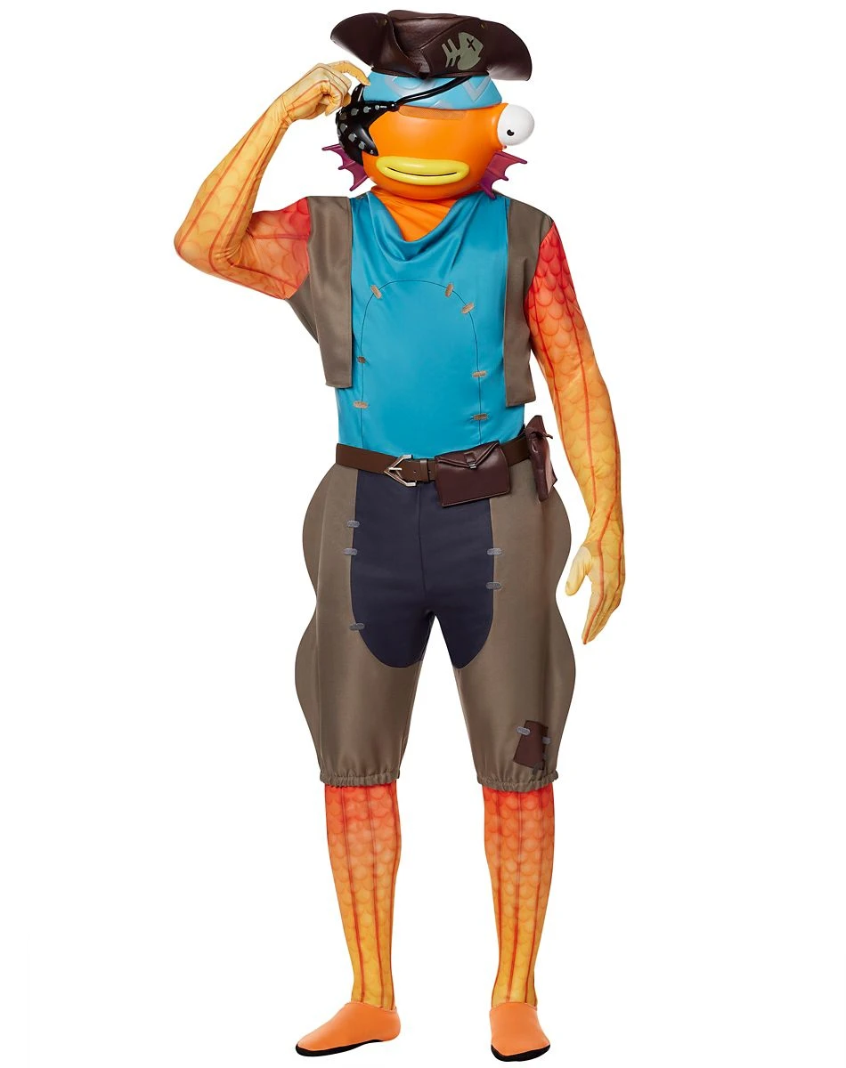 Spirit Halloween Adult Fishstick Costume - Fortnite 1 Spirit Halloween Adult Fishstick Costume - Fortnite