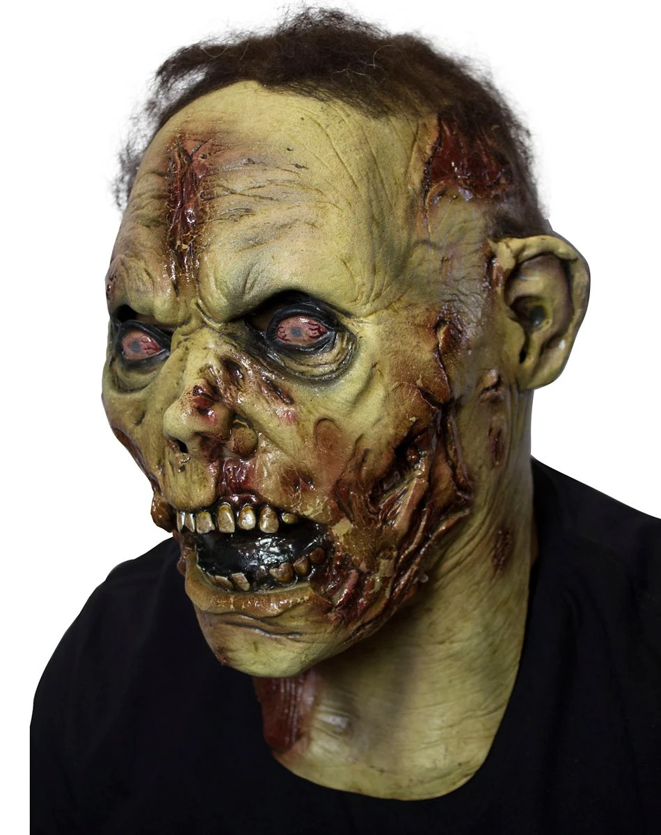 Spirit Halloween Bloody Zombie Full Mask 4 Spirit Halloween Bloody Zombie Full Mask - Image 4