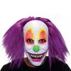 Spirit Halloween Purple Hair Clown Full Mask