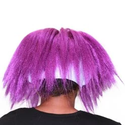 Spirit Halloween Purple Hair Clown Full Mask -Cheap Trick Or Treat Hub Store 01550540 c