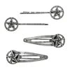 Spirit Halloween Pentagram Hair Clips
