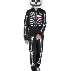 Spirit Halloween Kids Skeleton Marshmello Costume