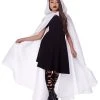Spirit Halloween Kids White Hooded Cape