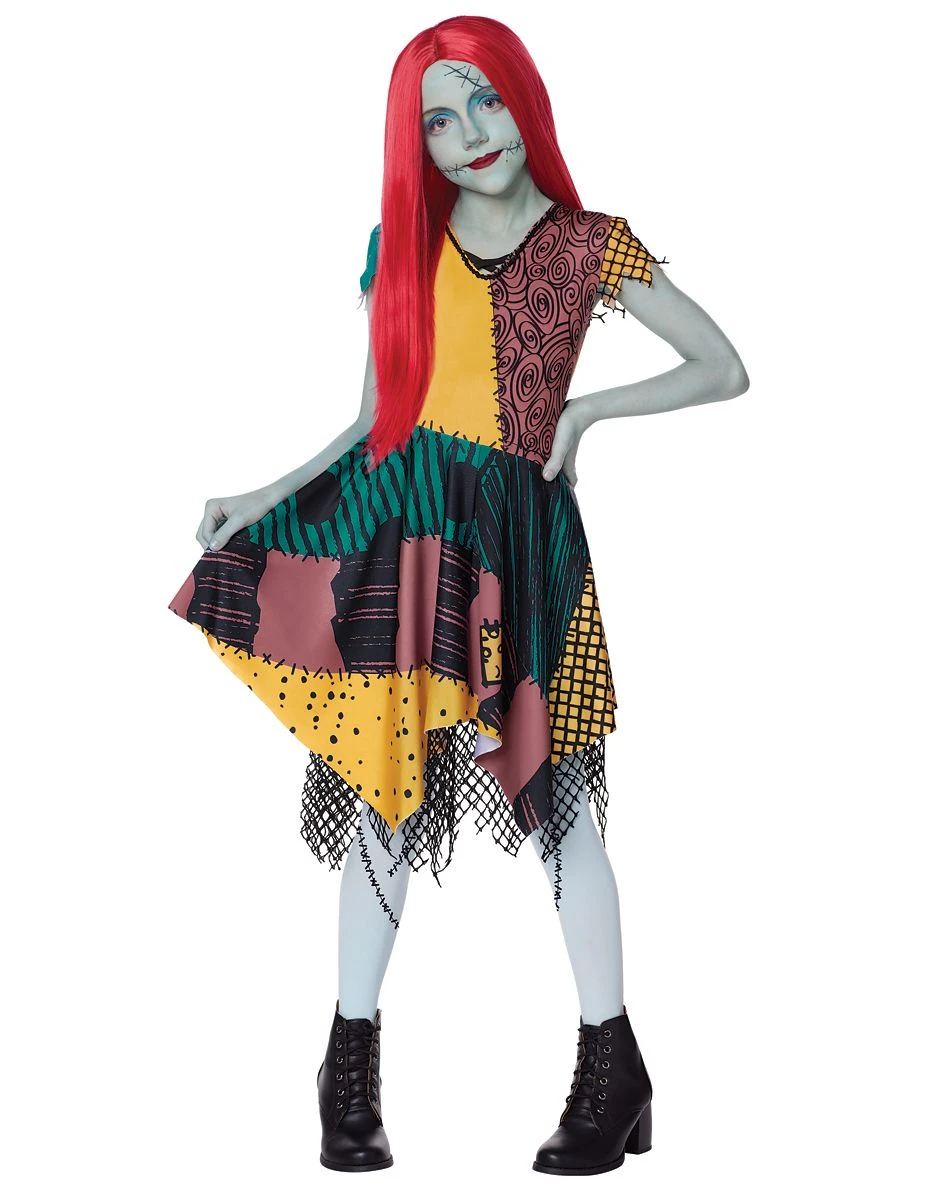 Spirit Halloween Kids Sally Costume - The Nightmare Before Christmas 1 Spirit Halloween Kids Sally Costume - The Nightmare Before Christmas
