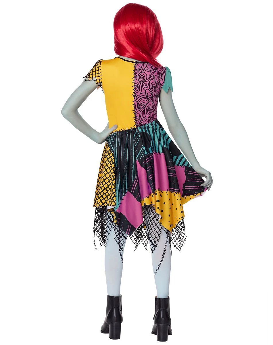 Spirit Halloween Kids Sally Costume - The Nightmare Before Christmas 2 Spirit Halloween Kids Sally Costume - The Nightmare Before Christmas - Image 2