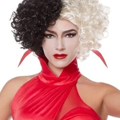 Spirit Halloween Adult Red Cruella Dress - Disney Cruella -Cheap Trick Or Treat Hub Store 01554997 d