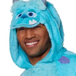 Spirit Halloween Adult Sulley Union Suit - Monsters Inc. -Cheap Trick Or Treat Hub Store 01555515 c