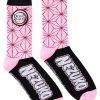 Spirit Halloween Nezuko Kamado Crew Socks - Demon Slayer