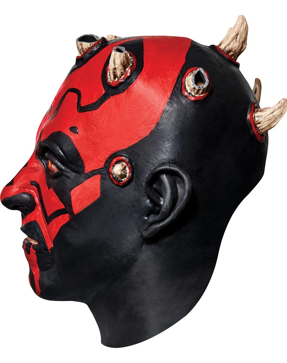 Spirit Halloween Darth Maul Full Mask - Star Wars 2 Spirit Halloween Darth Maul Full Mask - Star Wars - Image 2