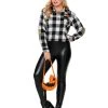 Spirit Halloween Adult Plus Size Flannel Shirt - Trick 'r Treat