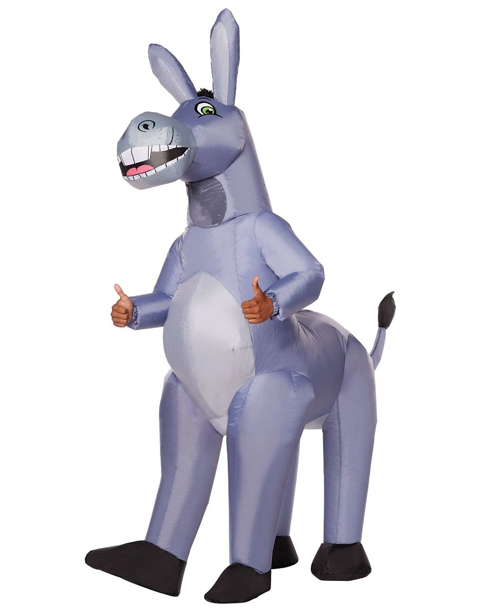 Spirit Halloween Adult Donkey Inflatable Costume 1 Spirit Halloween Adult Donkey Inflatable Costume