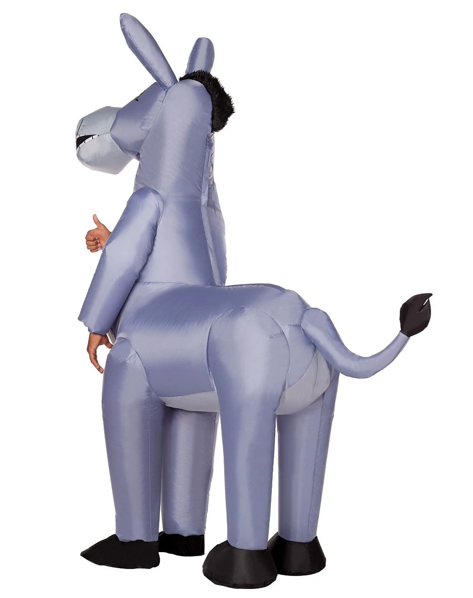 Spirit Halloween Adult Donkey Inflatable Costume 2 Spirit Halloween Adult Donkey Inflatable Costume - Image 2