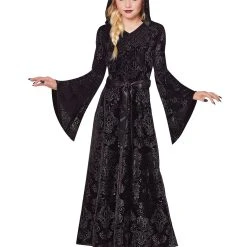 Spirit Halloween Kids Black Hooded Dress
