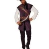 Spirit Halloween Adult Regal Rebels Pirate Vest