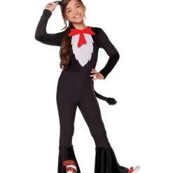 Spirit Halloween Kids Cat in the Hat Bell Bottom Costume - Dr. Seuss