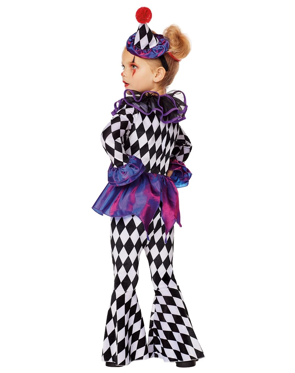 Spirit Halloween Toddler Funhouse Clown Costume 2 Spirit Halloween Toddler Funhouse Clown Costume - Image 2