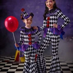 Spirit Halloween Toddler Funhouse Clown Costume 5 Spirit Halloween Toddler Funhouse Clown Costume -Cheap Trick Or Treat Hub Store 01559897 c