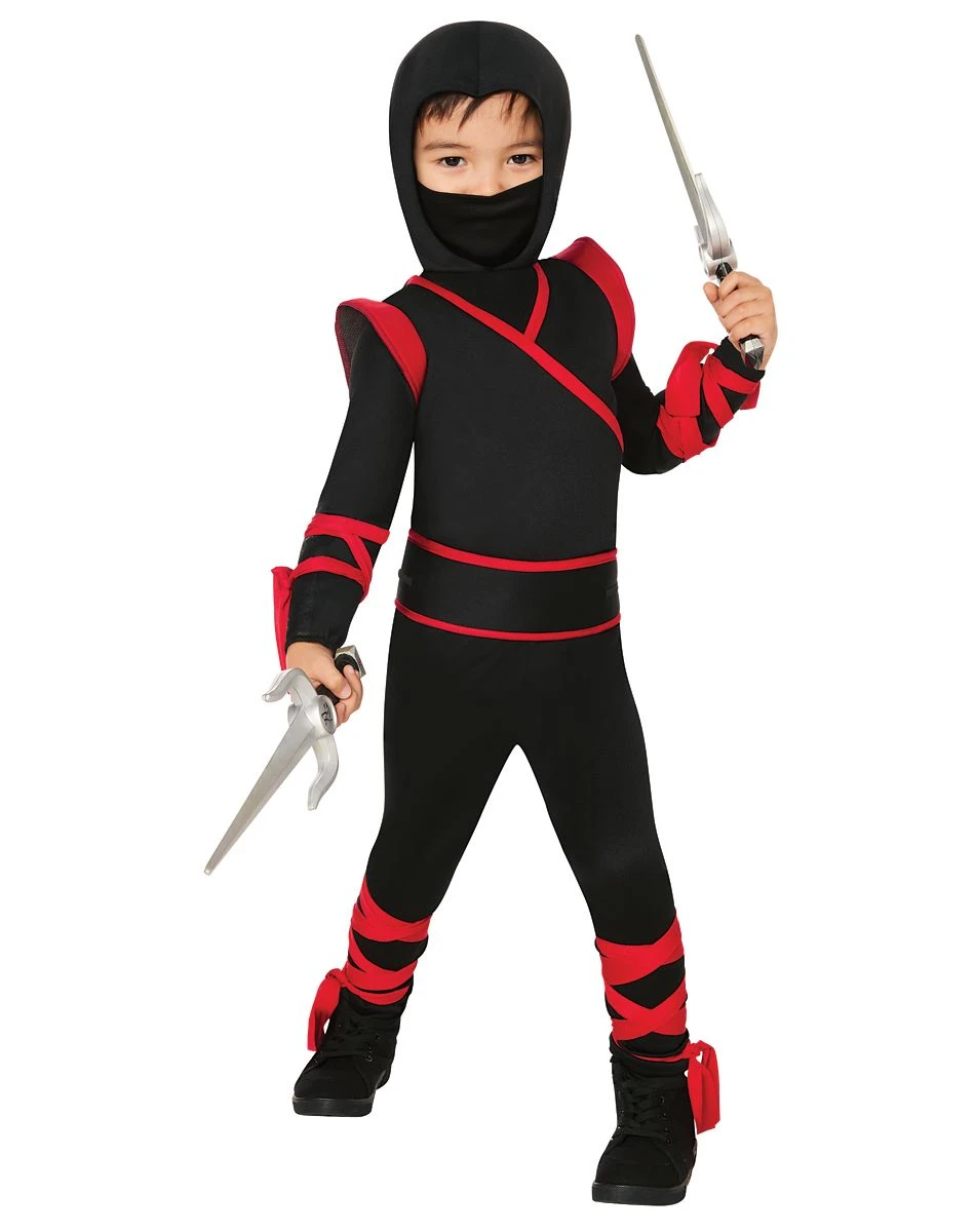 Spirit Halloween Toddler Stealth Ninja Costume 2 Spirit Halloween Toddler Stealth Ninja Costume - Image 2