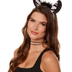 Spirit Halloween Zebra Ear Headband