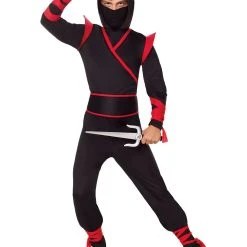 Spirit Halloween Kids Dark Ninja Costume