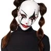 Spirit Halloween Scary Jester Half Mask