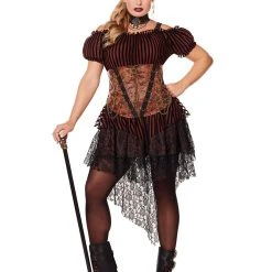 Spirit Halloween Adult Queen of Steampunk Plus Size Costume