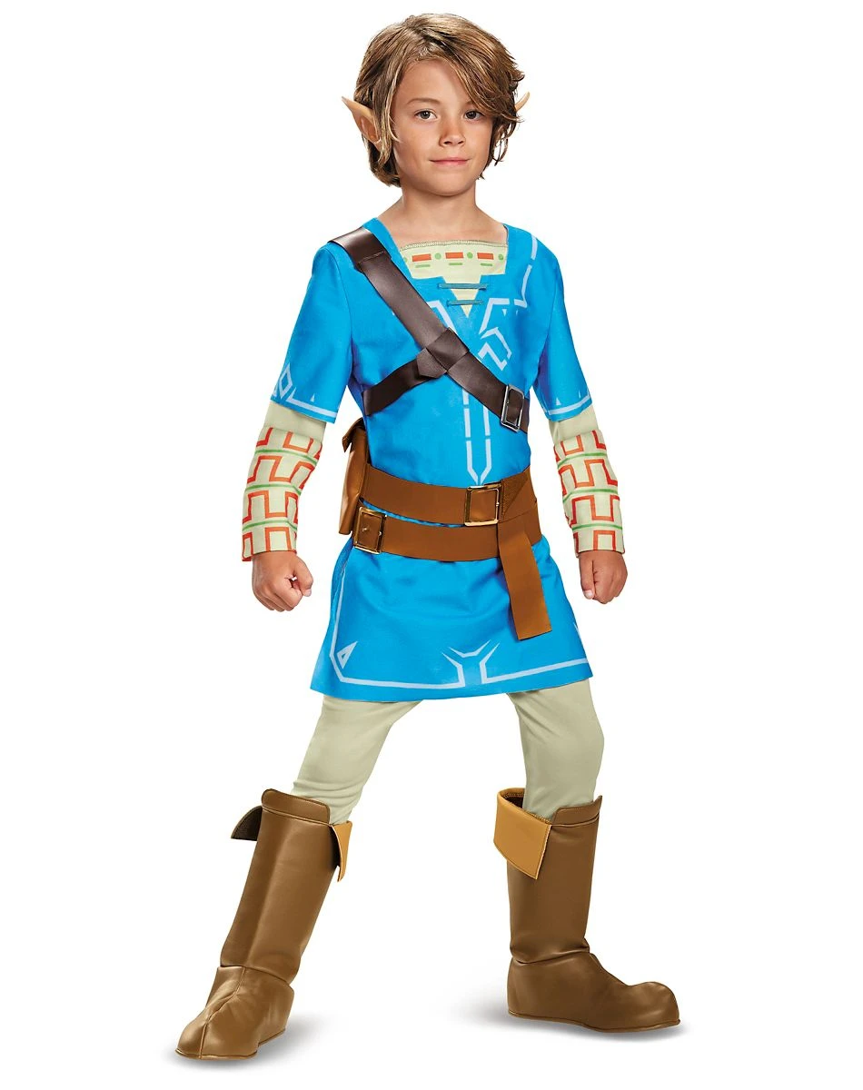 Spirit Halloween Kids Link Costume Deluxe - The Legend of Zelda: Breath of the Wild 1 Spirit Halloween Kids Link Costume Deluxe - The Legend of Zelda: Breath of the Wild