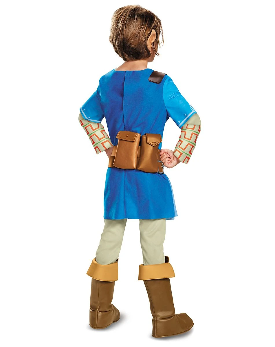 Spirit Halloween Kids Link Costume Deluxe - The Legend of Zelda: Breath of the Wild 2 Spirit Halloween Kids Link Costume Deluxe - The Legend of Zelda: Breath of the Wild - Image 2