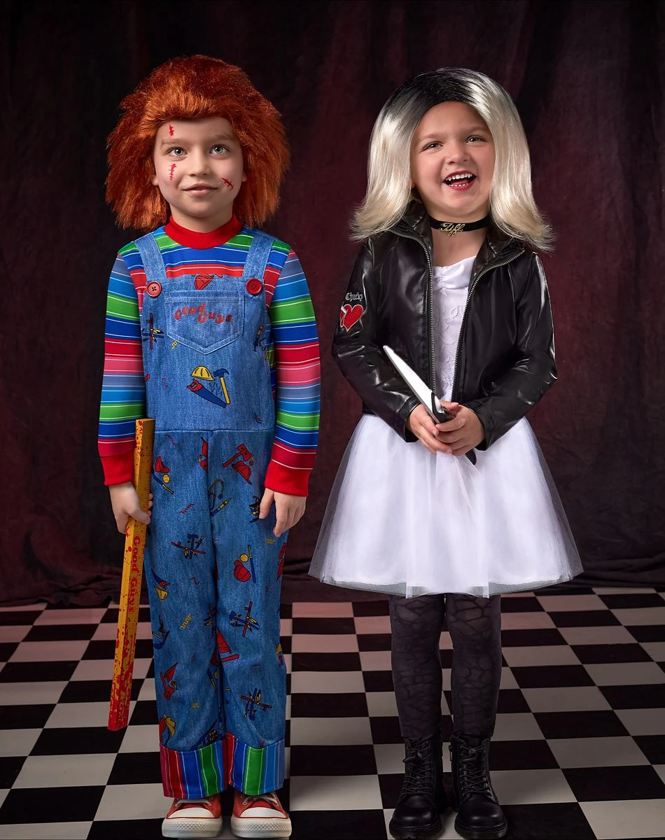 Spirit Halloween Toddler Tiffany Costume - Chucky 3 Spirit Halloween Toddler Tiffany Costume - Chucky - Image 3