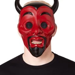Spirit Halloween Devil Half Mask - Trick 'r Treat