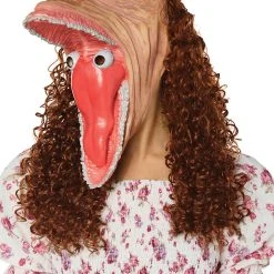 Spirit Halloween Barbara Half Mask - Beetlejuice