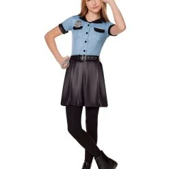 Spirit Halloween Kids Police Dress Costume