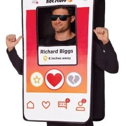 Spirit Halloween Adult Dating App Costume -Cheap Trick Or Treat Hub Store 01570928 c