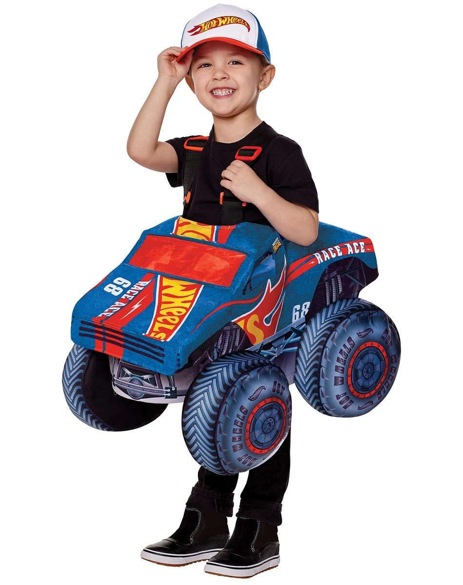 Spirit Halloween Toddler Hot Wheels Ride-Along Costume 1 Spirit Halloween Toddler Hot Wheels Ride-Along Costume