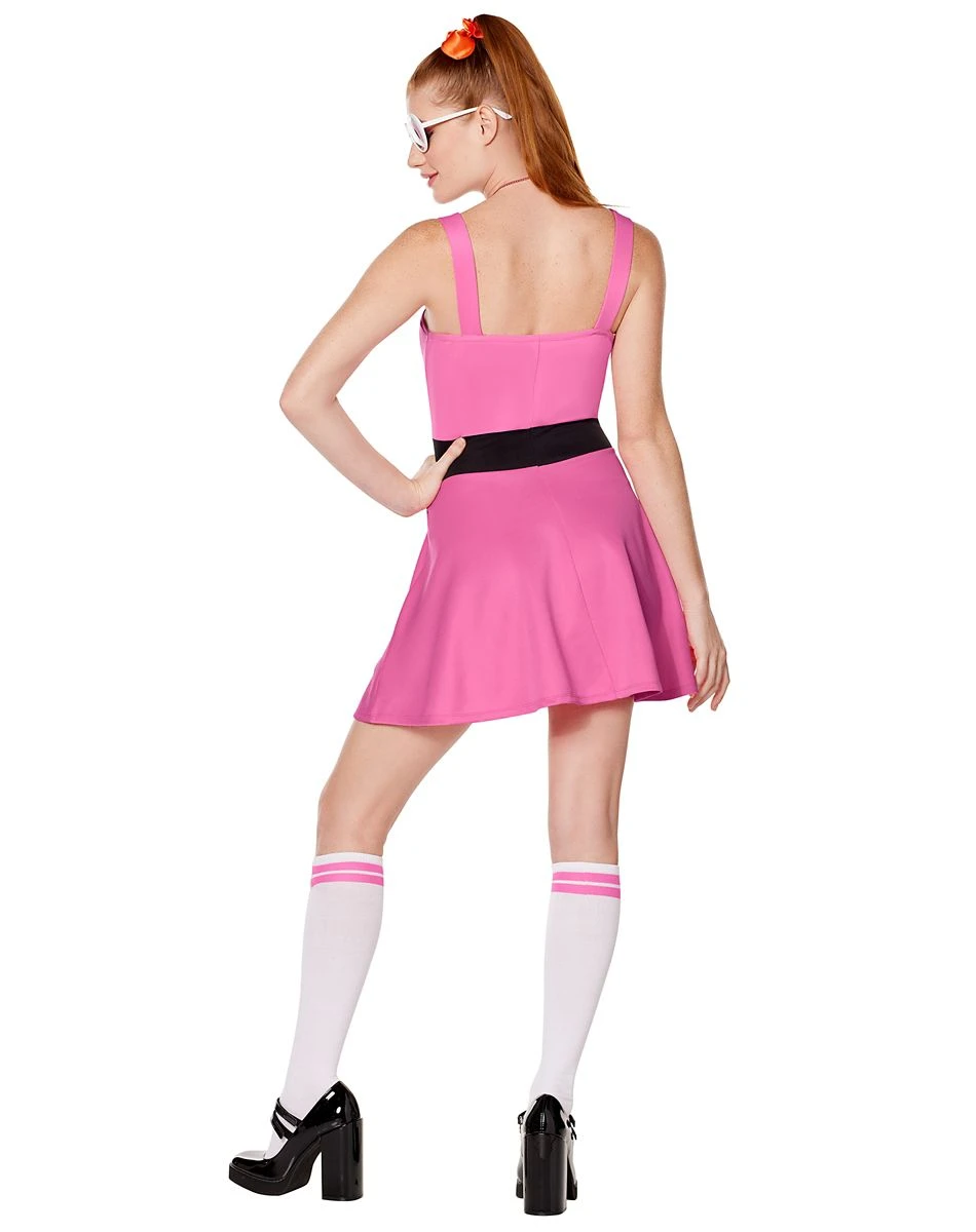 Spirit Halloween Adult Blossom Costume - The Powerpuff Girls 2 Spirit Halloween Adult Blossom Costume - The Powerpuff Girls - Image 2