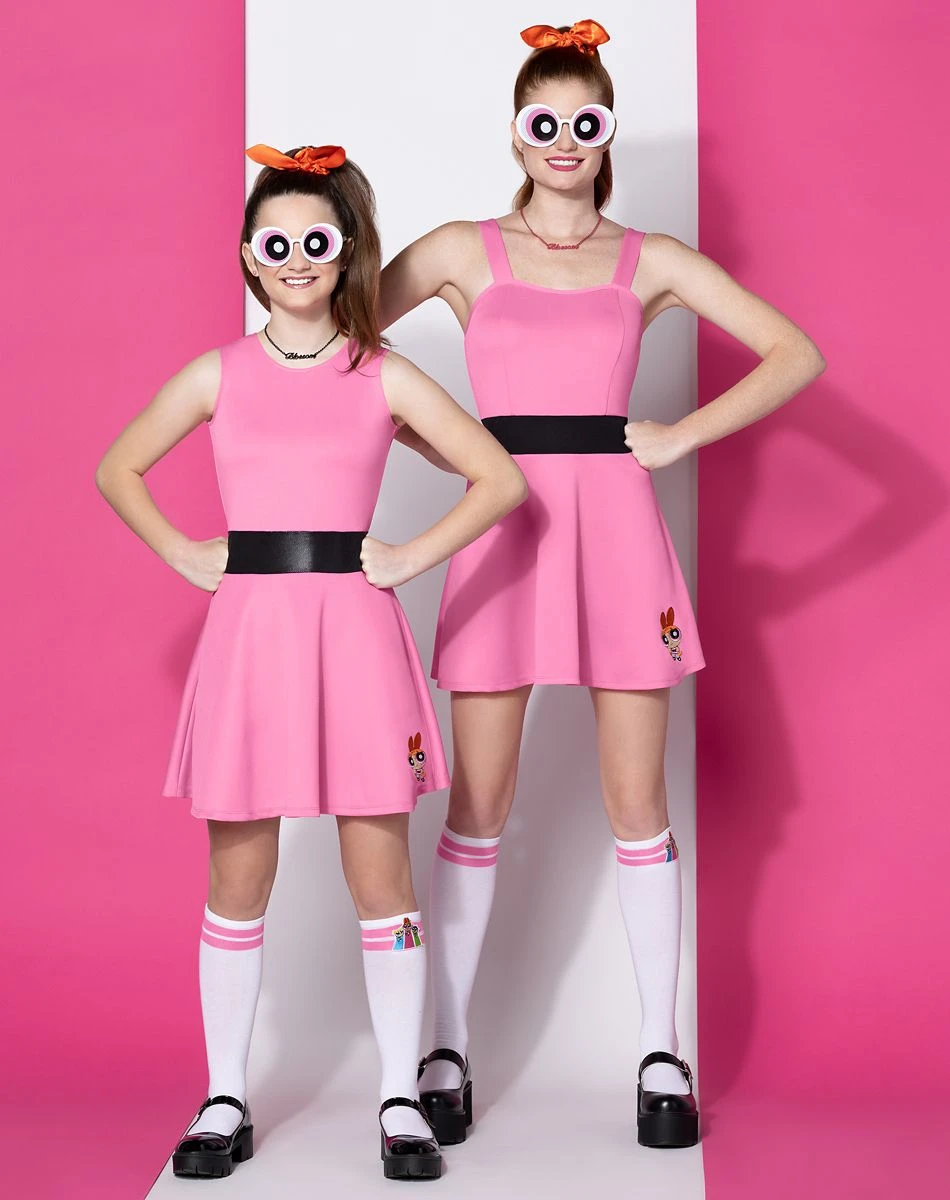 Spirit Halloween Adult Blossom Costume - The Powerpuff Girls 3 Spirit Halloween Adult Blossom Costume - The Powerpuff Girls - Image 3