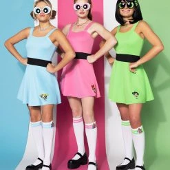 Spirit Halloween Adult Bubbles Costume - The Powerpuff Girls -Cheap Trick Or Treat Hub Store 01572502 c