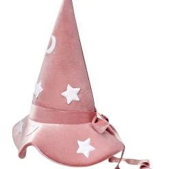 Spirit Halloween Pink Celestial Witch Hat -Cheap Trick Or Treat Hub Store 01572957 g