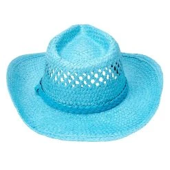 Spirit Halloween Blue Straw Cowboy Hat -Cheap Trick Or Treat Hub Store 01573013 e