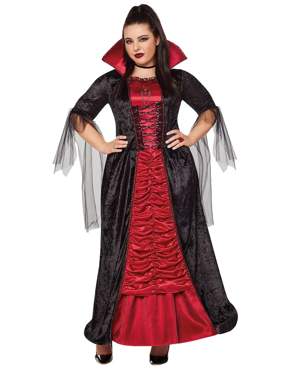 Spirit Halloween Adult Victorian Vampiress Plus Size Costume 1 Spirit Halloween Adult Victorian Vampiress Plus Size Costume
