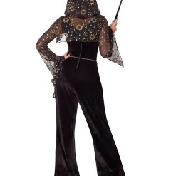 Spirit Halloween Adult Spellbinding Witch Jumpsuit Costume -Cheap Trick Or Treat Hub Store 01576834 b