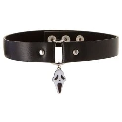 Spirit Halloween Ghost Face ® Choker Necklace
