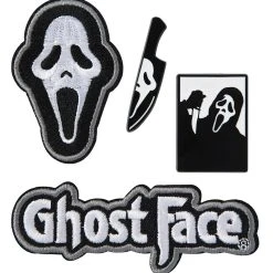 Spirit Halloween Ghost Face ® Patch and Pin Set