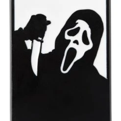 Spirit Halloween Ghost Face ® Patch and Pin Set -Cheap Trick Or Treat Hub Store 01577527 d
