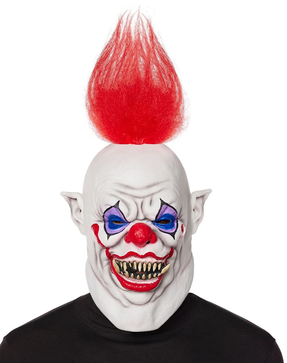 Spirit Halloween Oversized Scary Clown Full Mask 1 Spirit Halloween Oversized Scary Clown Full Mask