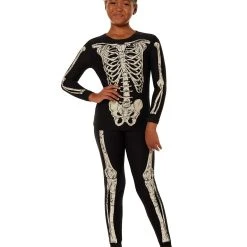 Spirit Halloween Kids Skeleton Pajama Set -Cheap Trick Or Treat Hub Store 01578236 c