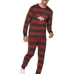 Spirit Halloween Freddy Krueger Pajama Set - A Nightmare on Elm Street
